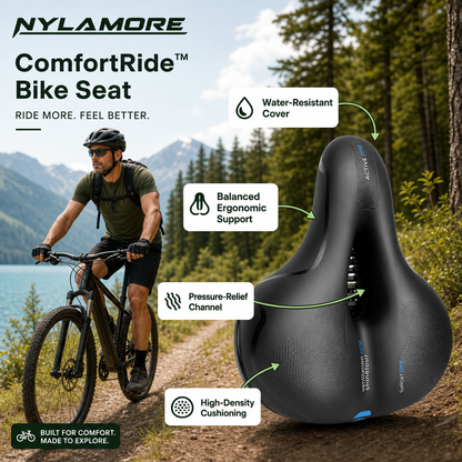 Nylamore ComfortRide™ Bike Seat