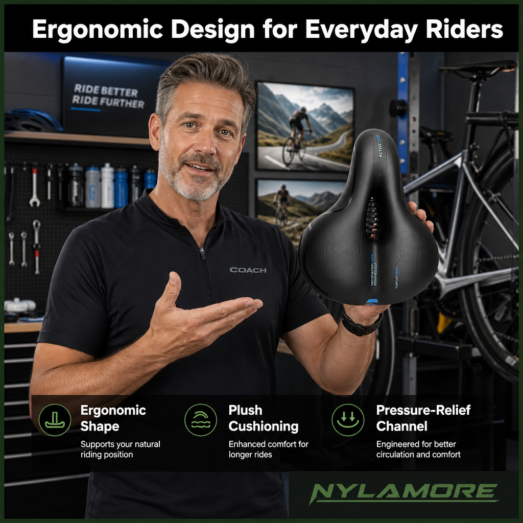 Nylamore ComfortRide™ Bike Seat
