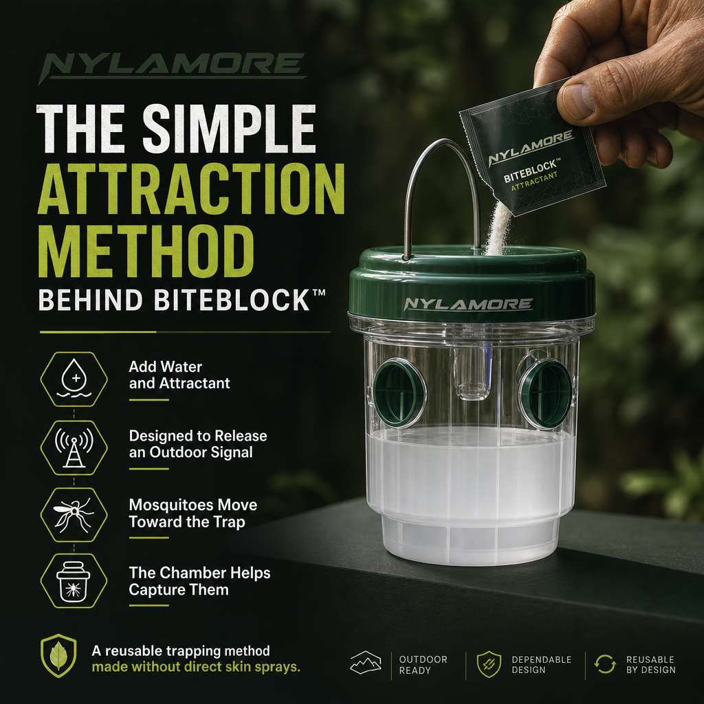 Nylamore BiteBlock™ Mosquito Trap