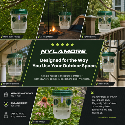 Nylamore BiteBlock™ Mosquito Trap
