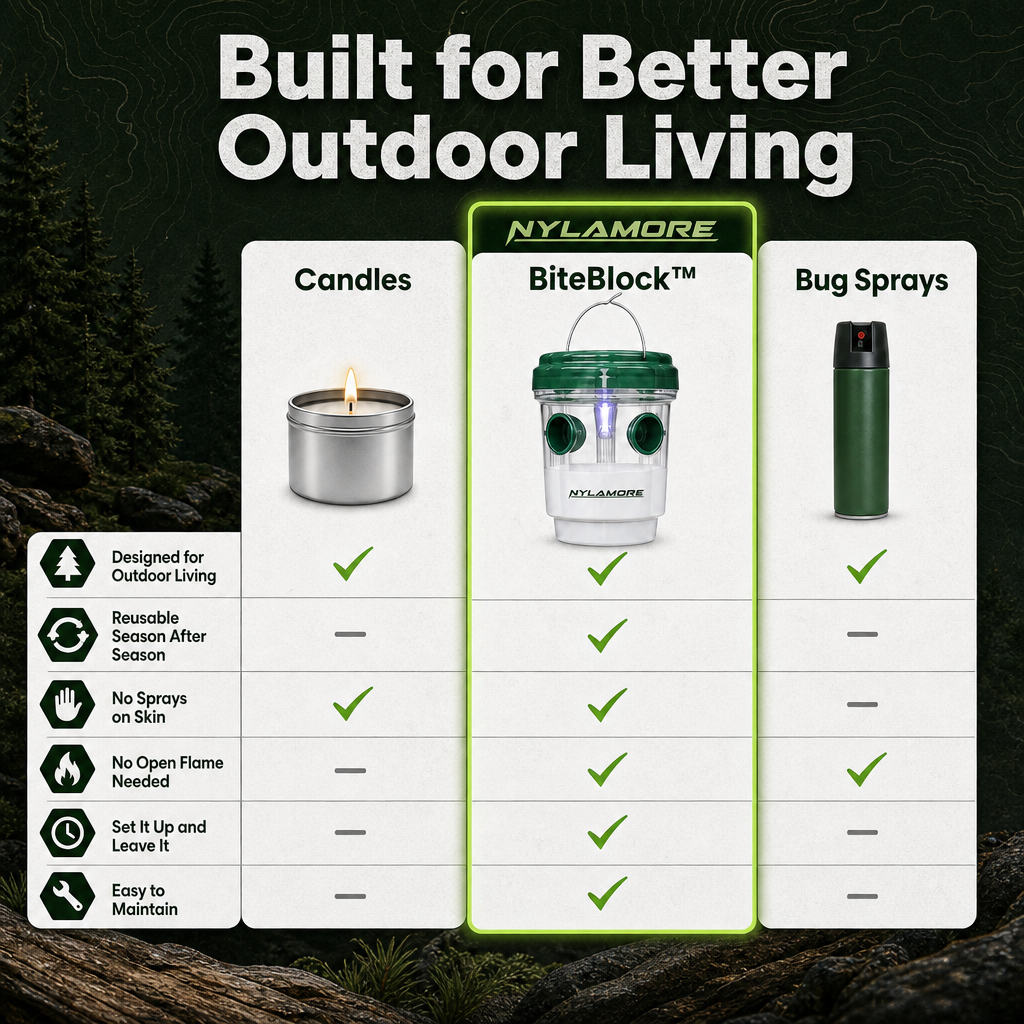 Nylamore BiteBlock™ Mosquito Trap