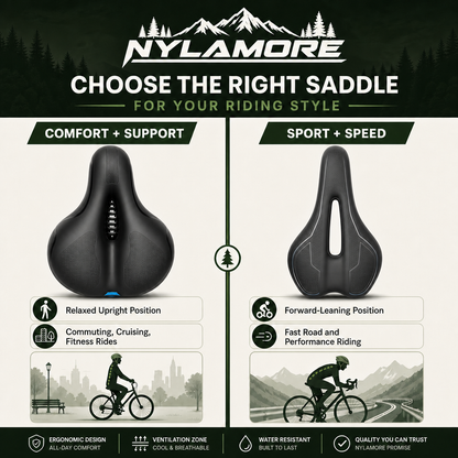 Nylamore ComfortRide™ Bike Seat
